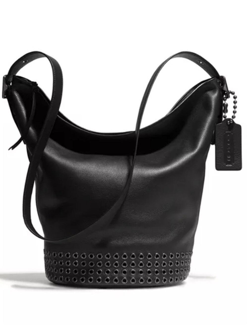COACH Bleecker Grommets Duffel in Leather